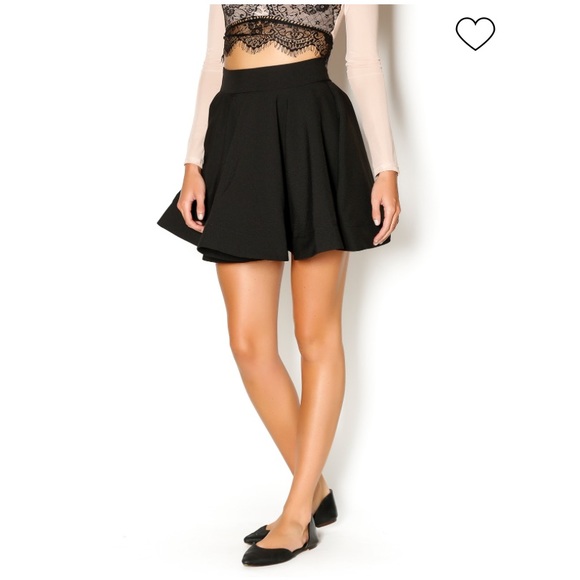 NWT Luxxel Flared Skater Skirt - Picture 2 of 16